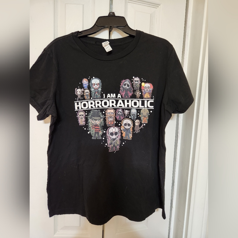Unisex Horror T-Shirt Size 2XL